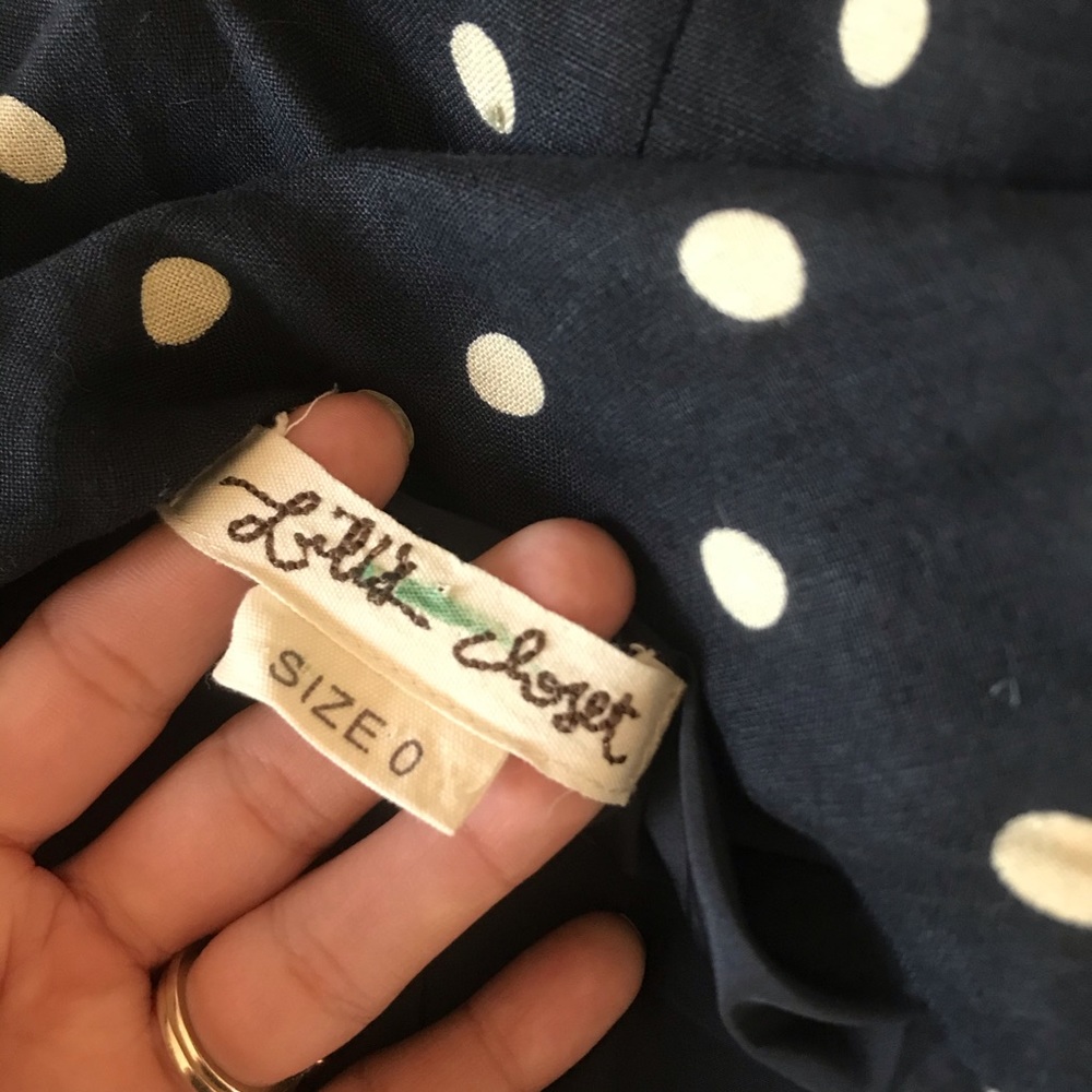 Anthropologie Lili's Closet Dropped Dots Dress - Picture 8 of 8